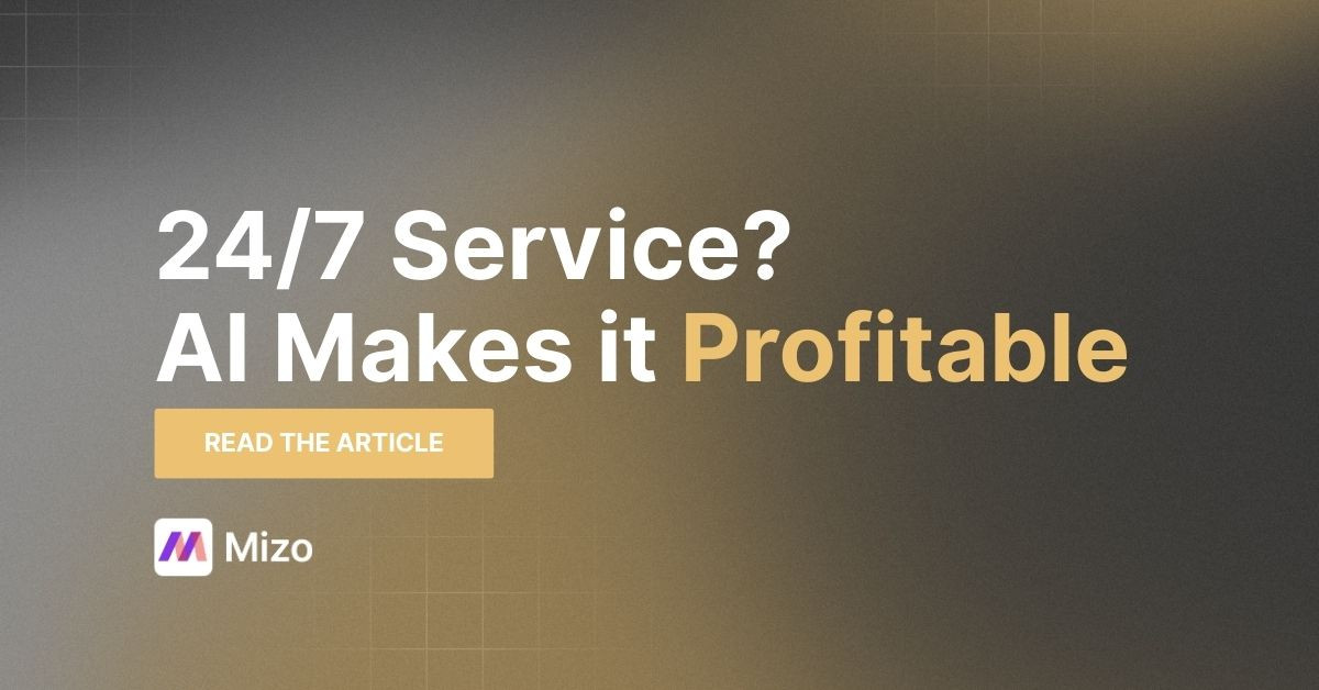 Featured image for "After-Hours Ticket Management: How AI Keeps Your MSP Running 24/7" - MSP automation and AI agent insights from Mizo service desk experts