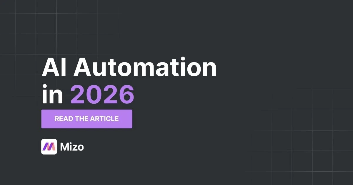 Featured image for "AI Automation for MSPs: The Complete 2026 Guide" - MSP technology and AI agent automation insights from Mizo platform experts