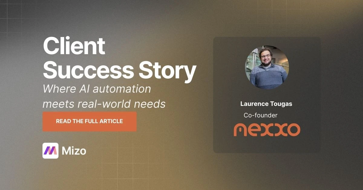 Featured image for "Case Study: Scaling with AI" - MSP technology and AI agent automation insights from Mizo platform experts