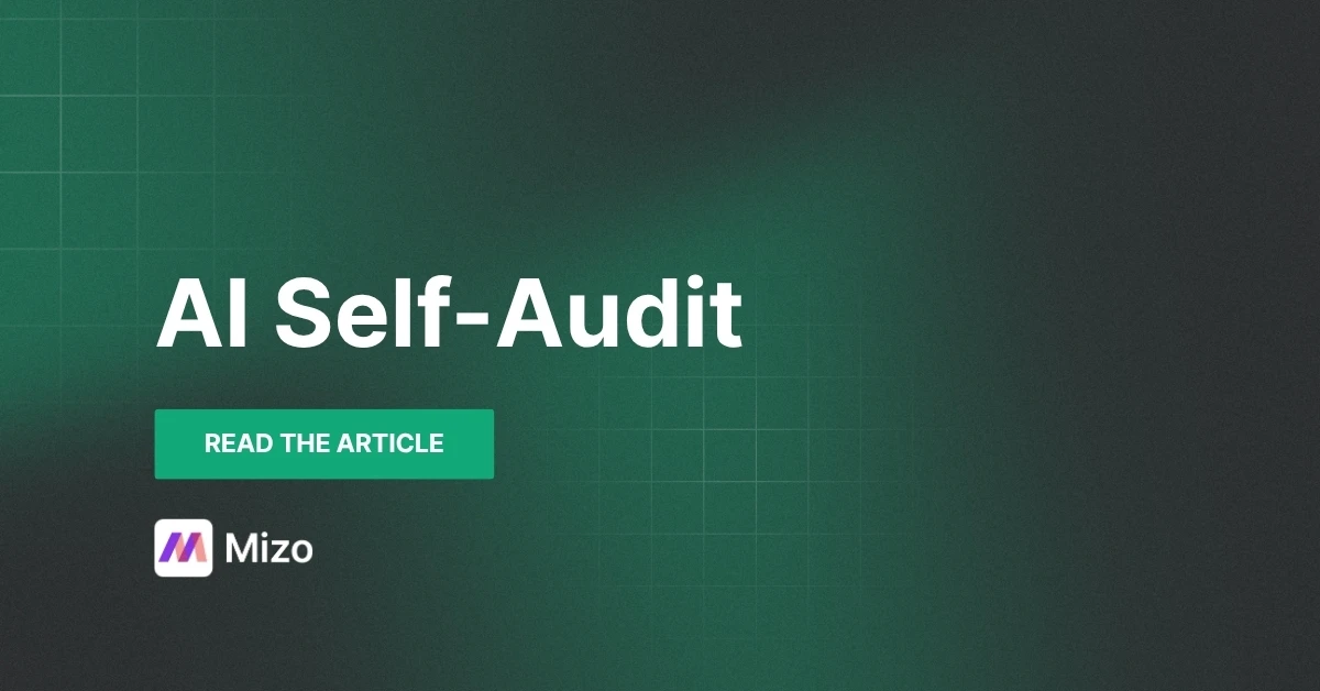 Featured image for "Agentic AI MSP Readiness Assessment: A 2026 Self-Audit" - MSP technology and AI agent automation insights from Mizo platform experts