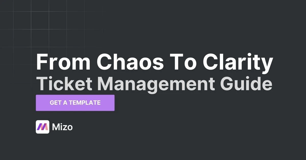 Featured image for "Complete MSP Ticket Management Guide: From Intake to Closure" - MSP technology and AI agent automation insights from Mizo platform experts