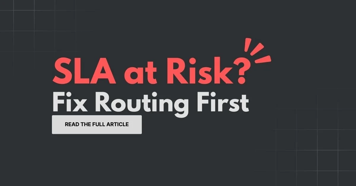 Featured image for "Why Ticket Misrouting Is Killing Your SLA Compliance (And How to Fix It) " - MSP automation and AI agent insights from Mizo service desk experts