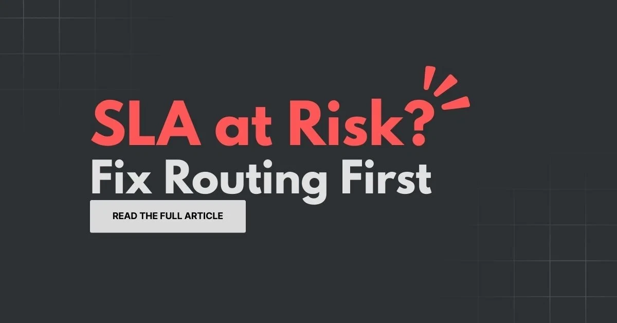 Featured image for "Why Ticket Misrouting Is Killing Your SLA Compliance (And How to Fix It) " - MSP automation and AI agent insights from Mizo service desk experts