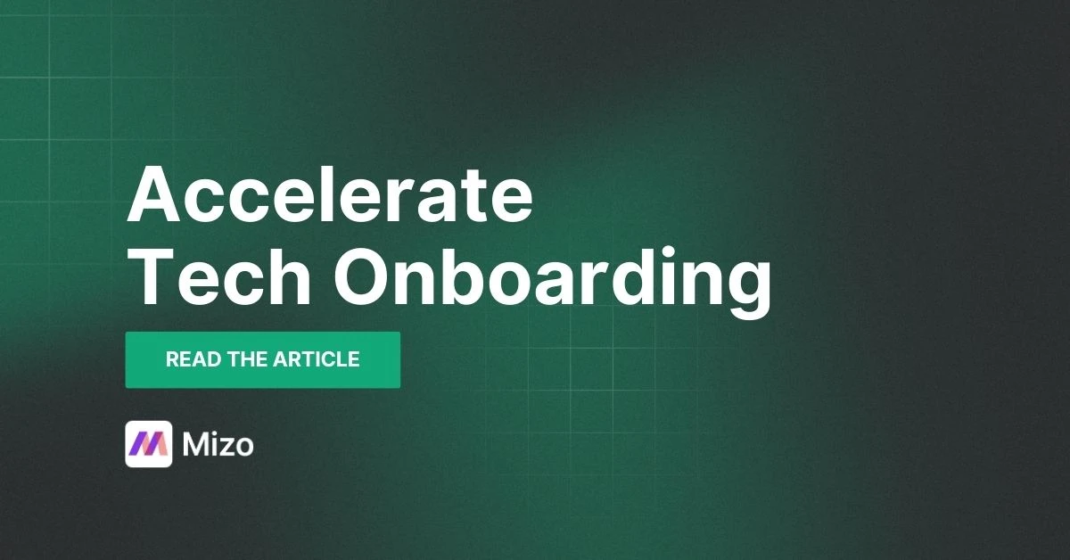 Featured image for "How AI Slashes MSP Technician Onboarding Time " - MSP technology and AI agent automation insights from Mizo platform experts