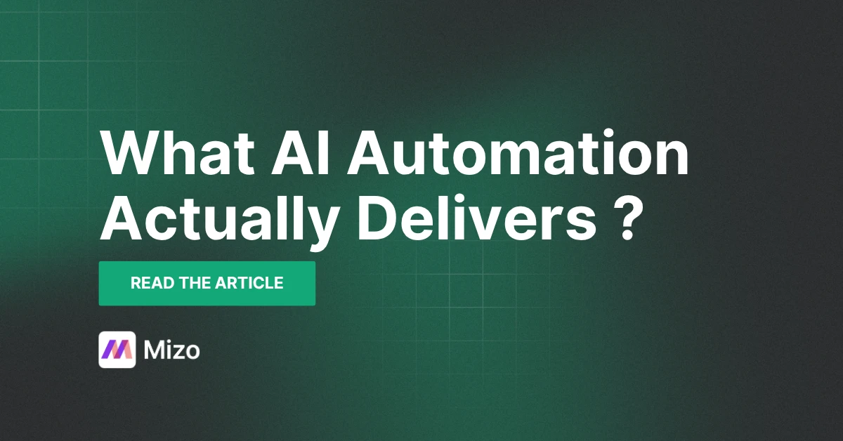 Featured image for "AI Automation for MSPs: ROI Benchmarks and Implementation Roadmap" - MSP technology and AI agent automation insights from Mizo platform experts