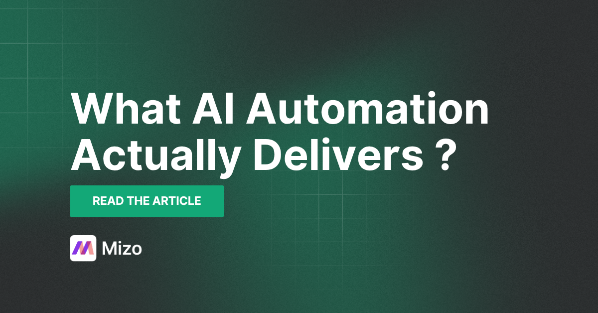 Featured image for "AI Automation for MSPs: ROI Benchmarks and Implementation Roadmap" - MSP automation and AI agent insights from Mizo service desk experts