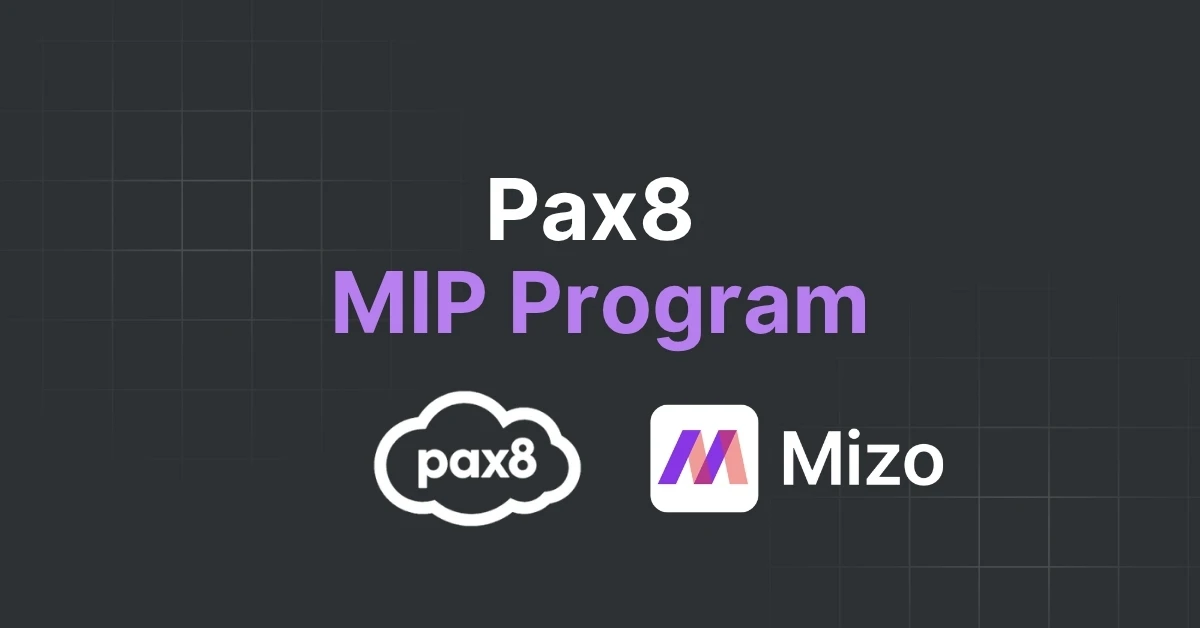 Featured image for "Pax8 MIP Program: What It Is and How MSPs Should Respond" - MSP technology and AI agent automation insights from Mizo platform experts