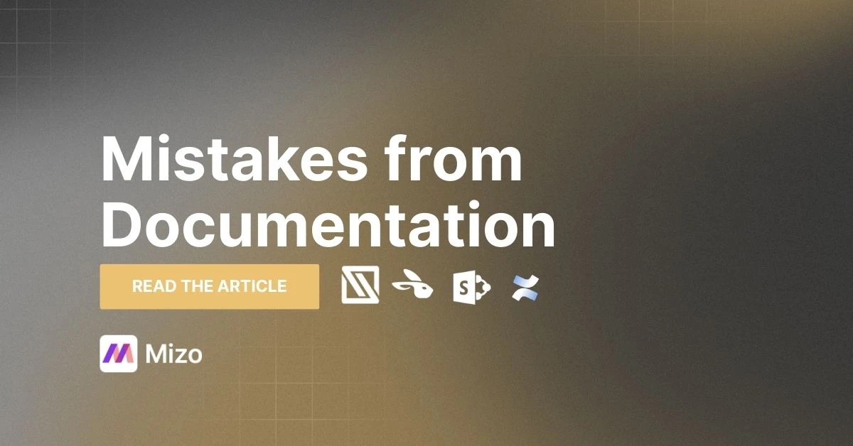 Featured image for "The 7 Mistakes to Avoid in IT Documentation and How to Fix Them" - MSP technology and AI agent automation insights from Mizo platform experts