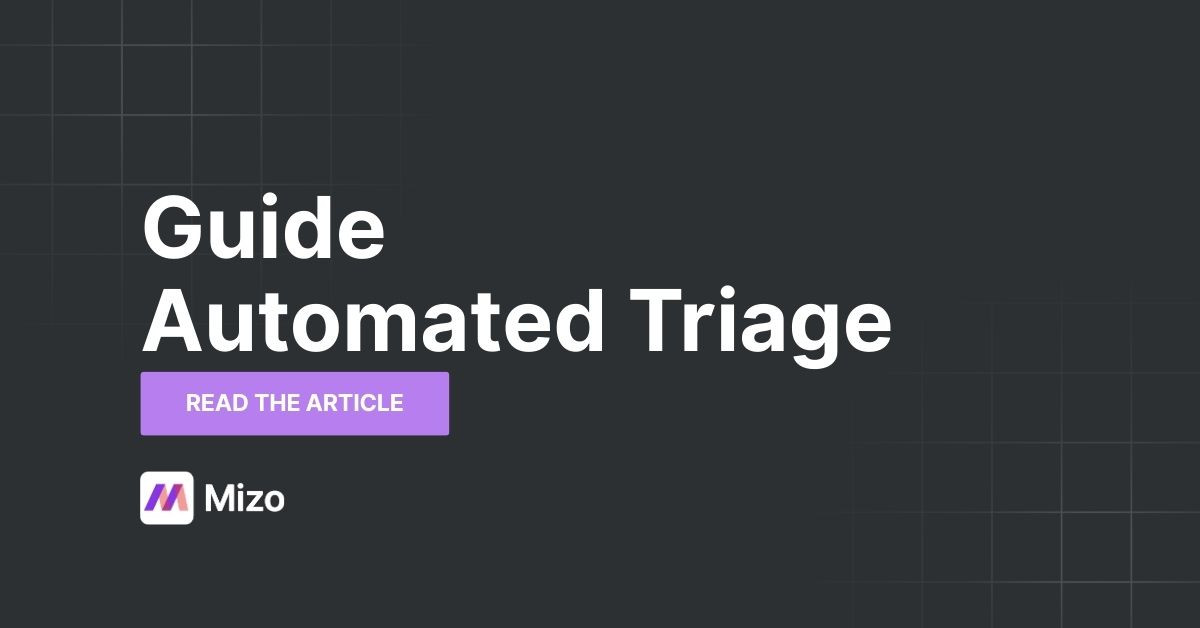 Featured image for "Automated Ticket Triage for MSPs: The Complete Implementation Guide" - MSP automation and AI agent insights from Mizo service desk experts