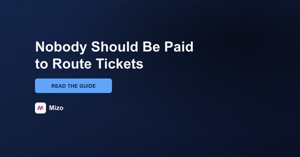 Featured image for "AI Agent for MSP Dispatch: Your PSA Doesn't Know Who's Actually Free" - MSP automation and AI agent insights from Mizo service desk experts