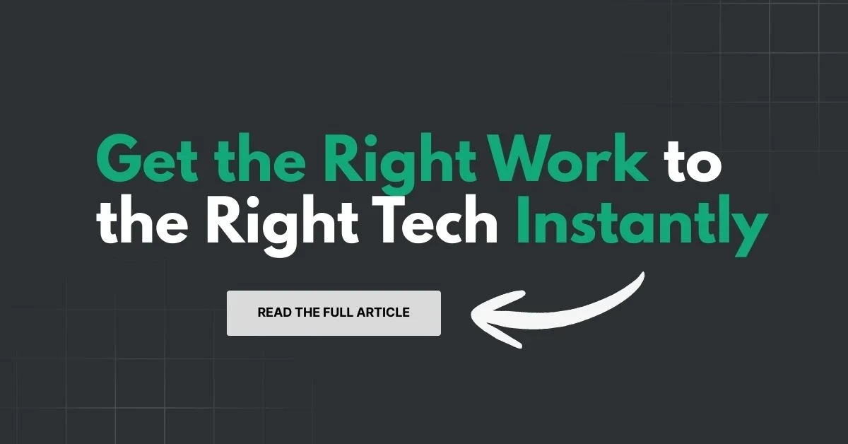 Featured image for "A Service Desk Manager's Guide to Smarter Ticket Routing" - MSP automation and AI agent insights from Mizo service desk experts