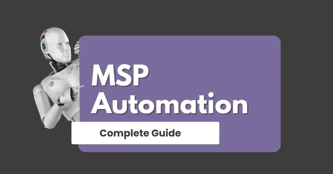 Featured image for "The Complete Guide to MSP Automation: AI Agents, Service Desk & Ticketing" - MSP automation and AI agent insights from Mizo service desk experts