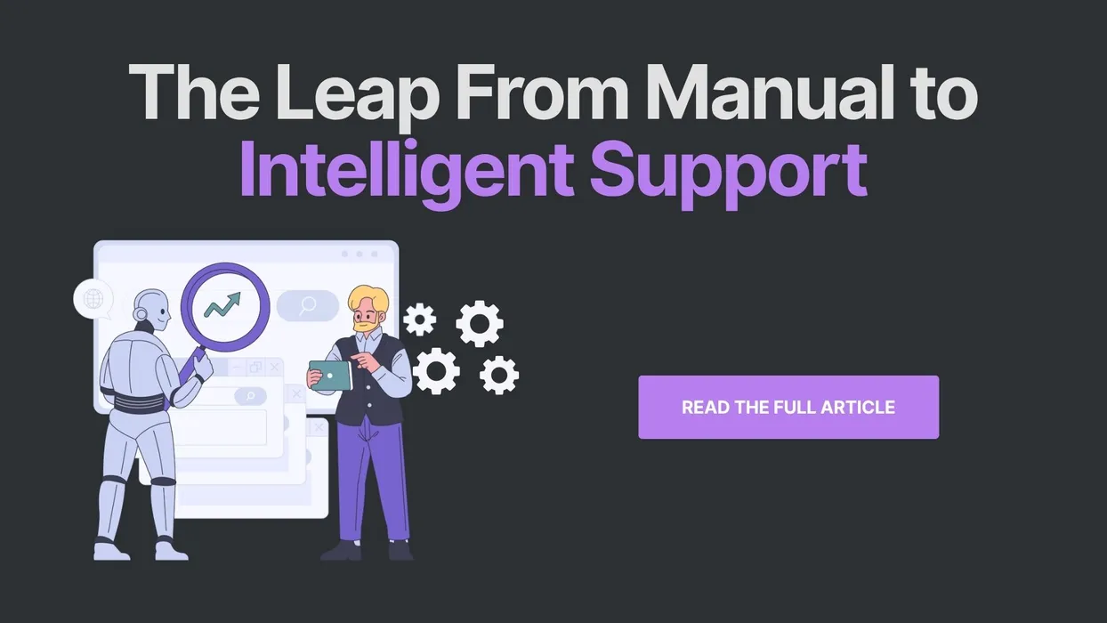 Featured image for "How AI Accelerates Service Desk Automation: From Manual to Intelligent" - MSP automation and AI agent insights from Mizo service desk experts