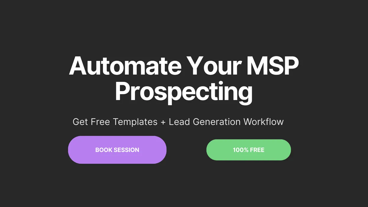Featured image for "Automate Your MSP Prospecting" - MSP automation and AI agent insights from Mizo service desk experts