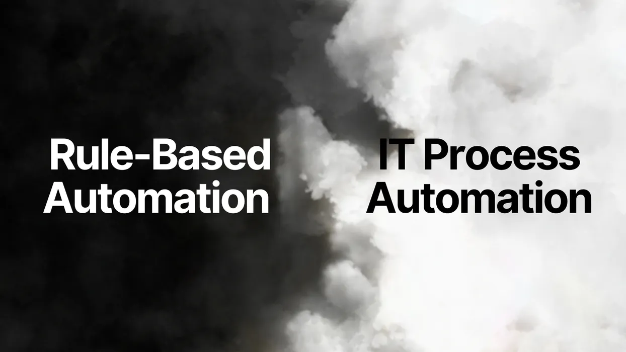 Featured image for "IT Process Automation vs Robotic Process Automation (RPA): Understanding the Difference" - MSP automation and AI agent insights from Mizo service desk experts